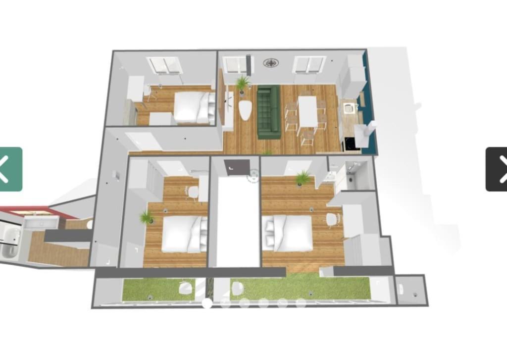 Cosy Queen - 3Ch - Hyper Centre & Parking Pau Exterior foto